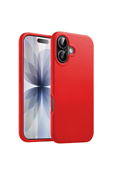 Casey Studios Apple iPhone 17 Case, silicone, microfiber, slim, raised edges,...