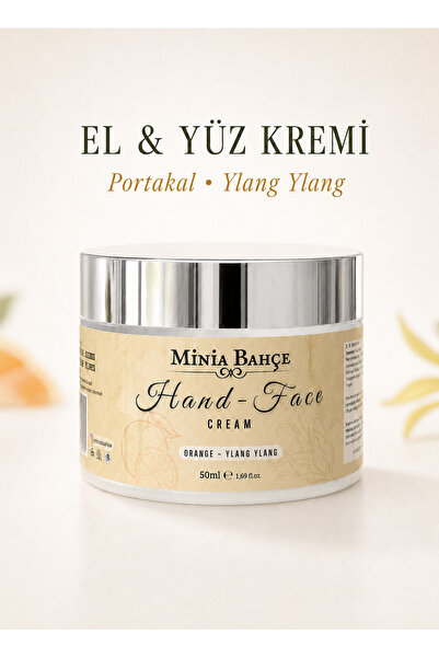 Minia Bahçe Bitki ve Sanat Atölyesi Protective and Nourishing Hand and Face C...
