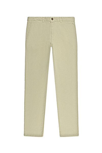Abdullah Kiğılı Regular Fit Standard Cut Lycra Canvas / Chino Trousers