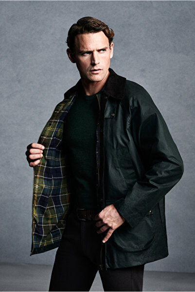 Abdullah Kiğılı A.K.Düz Zippered Sports Coat - 8683841839644