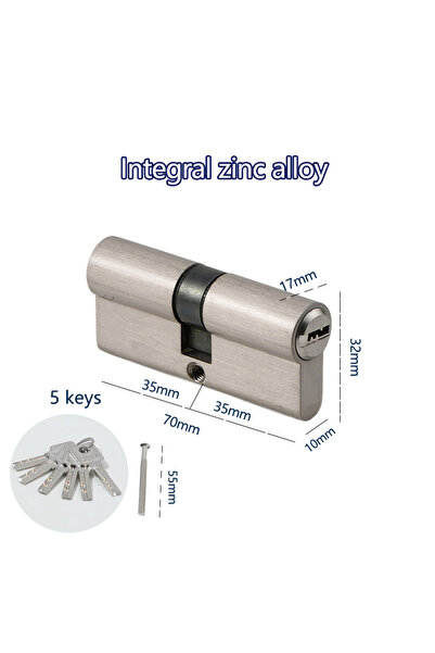 choice2 X70-S-Y Indoor Bedroom Doors and Windows 60 70 80 mm Lock Cylinder AB...