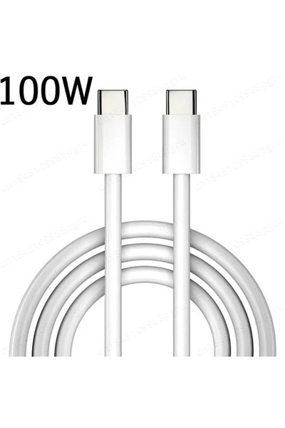 Choice 1.5m 100W White PD 100W 60W USB C to USB Type C Cable Fast Charge Data...