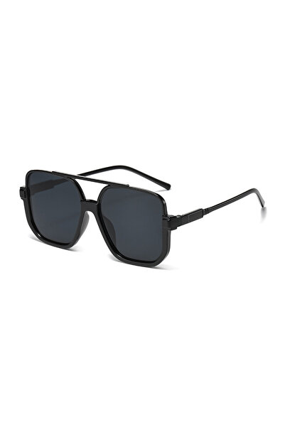 Choice3 C1 Oversized Punk Square Frame Sunglasses Women Travel Rectangle Bran...