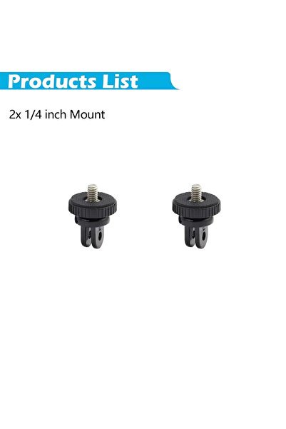 Choice13 2x 1 4 inch Mount Accessories Kit Tripod Mount Adapter Quick Release...