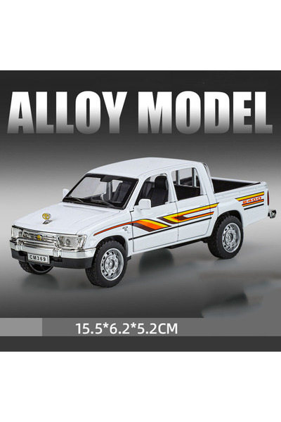 Choice5 HILUX White 1:32 HILUX RAM MAMMOTH Model Car Toy Alloy Diecast Sound ...