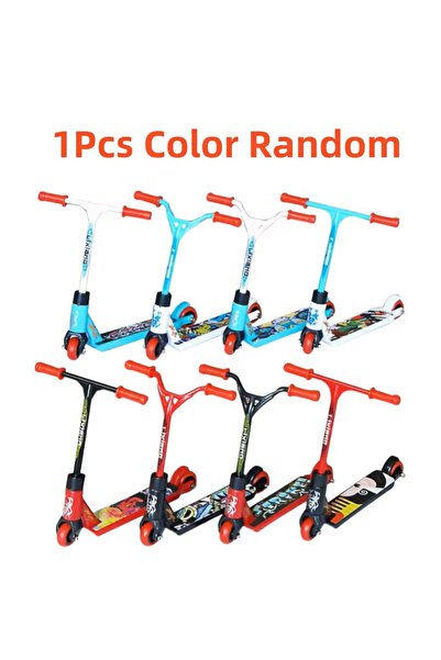 Choice 1Pcs Random Novelty Funny Interactive Mini Finger Scooter Stunt Finger...