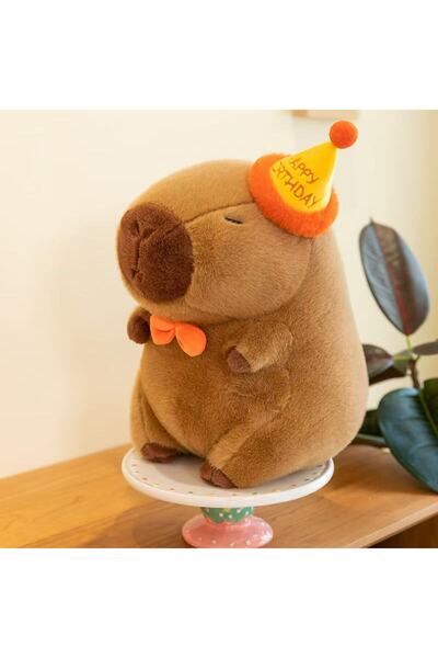 Choice4 WHITE 23cm Capybara Plush Simulation Capibara Anime Fluffty Toy Cute ...