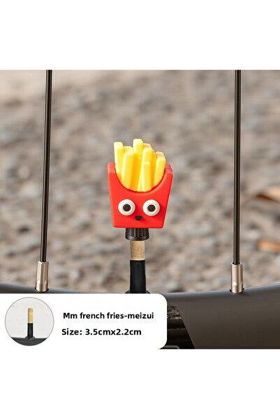 Choice5 Type M Cute Bicycle Valve Core Cap Cartoon Shape Road Bike Mountain B...