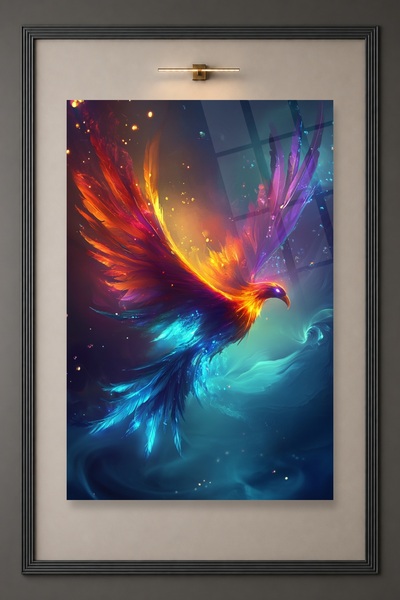 HMDS CONCEPT Phoenix, Glass Painting 144