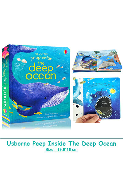 Choice The Deep Ocean Usborne Peep Inside The Deep Ocean 3D Flap Picture Book...