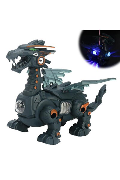 Choice A Simulation Fire Mechanical Dinoasur Cool Light Electric Children Ent...