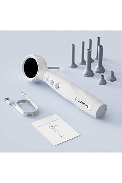 Choice 1.38 inch Digital Otoscope Camera 1.38'' Screen HD1080P Visual Ear Cle...