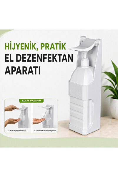Femy Duvara Monte Sıvı Sabun Ve Dezenfektan Aparatı