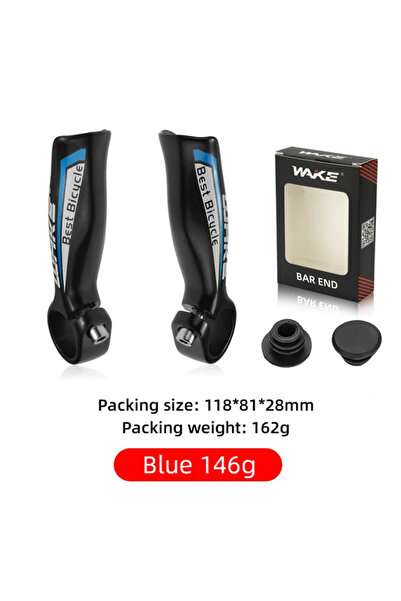 Choice BLUE Bicycle Auxiliary Handlebar Aluminum Alloy Mountain Bike Handleba...