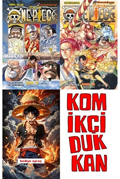 Gerekli Şeyler Yayıncılık One Piece 58-59 (KD 2 KİTAP MANGA SET + AYRAÇ HEDİY...