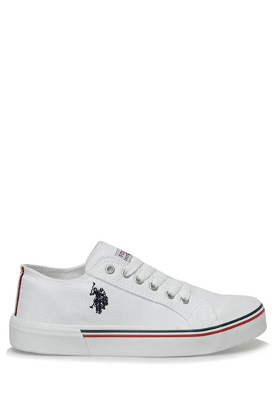 U.S. Polo Assn. حذاء بينيلوبي 3FX الرياضي باللون الأبيض