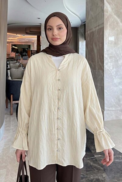 Salih Çelebi Πουκάμισο με ριγέ γιακά Degaje Y0121 - ΚΙΤΡΙΝΟ ΒΟΥΤΥΡΟ