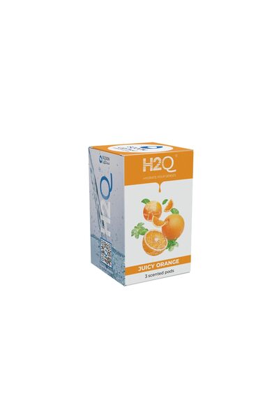 H2Q Flavor Scented Pods, 3-Pack, Refill Pods for Water Bottles, Sugar-Free, 0 Calorie, Air-Scent Hydration, Compatible with all Bottle Types, for Kids & Adults