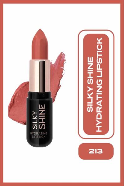 Golden Rose Silky Shine Hydrating Lipstick-213-Parlak Ruj