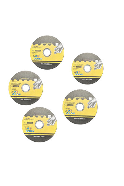 OEM Set 5 discuri abrazive, diametru 115 mm, pentru taiere produse metalice