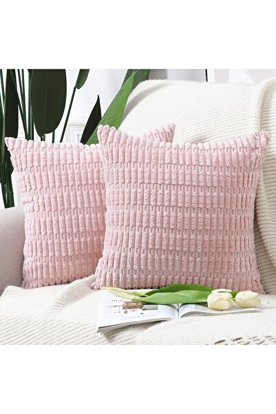 Dotail Σετ Διακοσμητικών Μαξιλαροθηκών Madizz (2 τεμαχίων), Ριγέ Σχέδιο, 65 x...