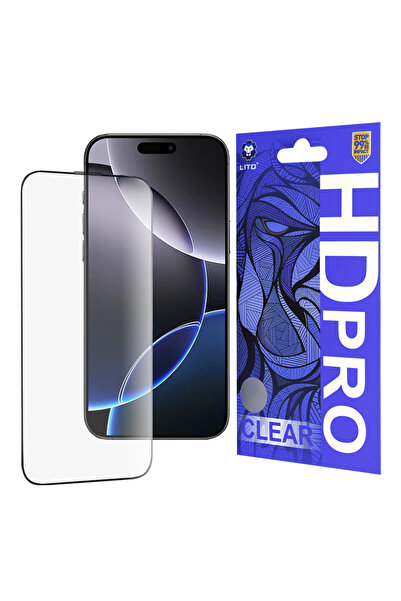OEM Защитно фолио за iPhone 16 Pro Max, Lito, черно