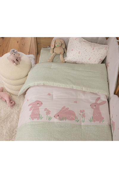 Nef Nef Homeware Κουβέρτα Βαμβακερή-Πολυεστερική Country Bunny 110x140 nef-ne...