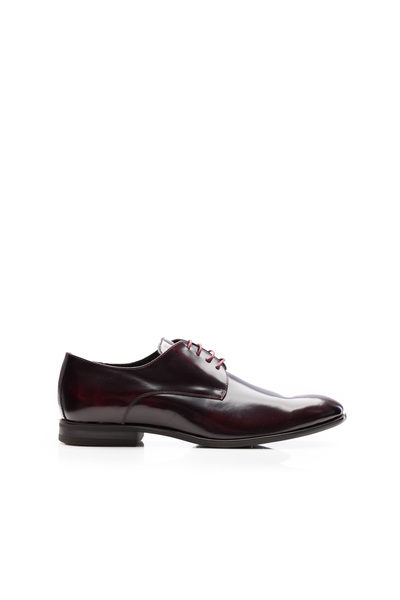 UrbanShoes Pantofi eleganţi bărbaţi din piele naturală, Leofex - 898 Vișiniu ...