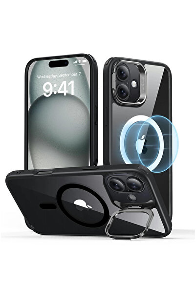 ESR Husă pentru iPhone 16 Plus, Classic Hybrid HaloLock Kickstand, protecție ...