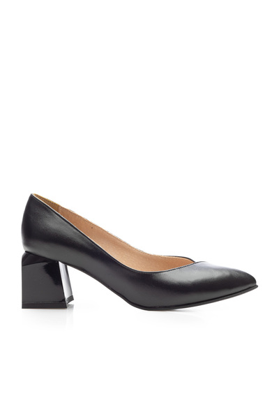 UrbanShoes Pantofi eleganți damă din piele naturală - 820 Negru Box