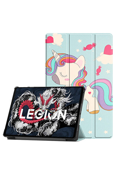 Techsuit - FoldPro - Lenovo Legion Tab Gen 3 - Unicorn, protectie antisoc