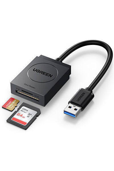 Ugreen Cititor de carduri CR127 (20250) - pentru Windows, MacOS, Linux, USB 3...
