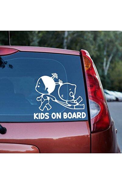 OEM Sticker auto (30cm) - Kids on board