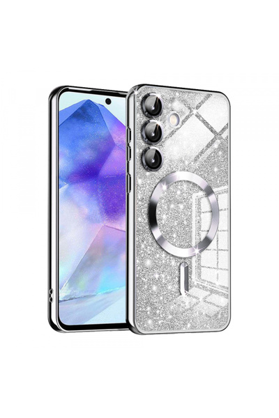 Techsuit Husa MagSafe pentru Samsung Galaxy A55 5G A556, Techsuit, Luxury Gli...