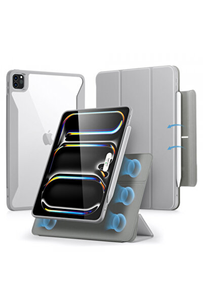 ESR Husa pentru Apple iPad Pro 13 (2024), ESR, Rebound Hybrid, Gri