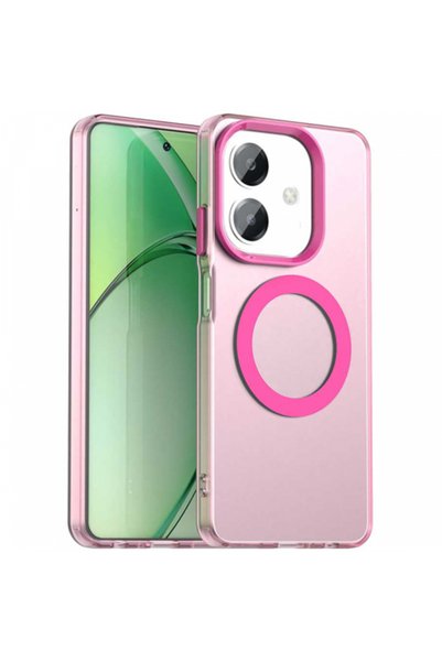 Techsuit Husa MagSafe pentru Oppo A3 4G/ A3 5G, Techsuit, CandyCase, Roz