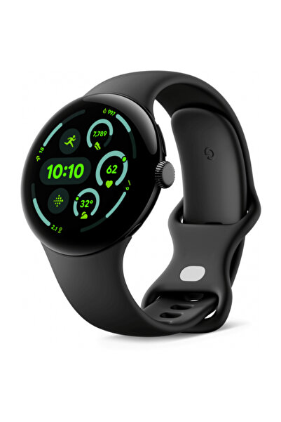 Stef's Cat Έξυπνο ρολόι Google Pixel Watch 3, 45mm, Μαύρο GA05785-DE