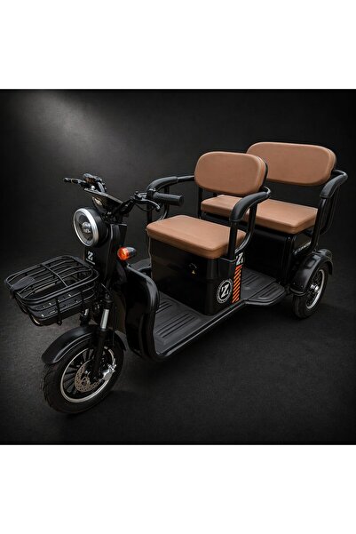 PS Products Triciclu Electric V6, Saige, Fara Permis, cu Doua Locuri, Motor 1...
