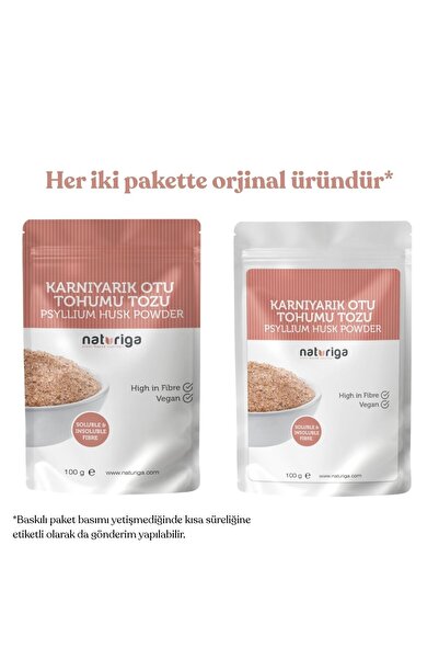 Naturiga Naturel Karnıyarık Otu Tozu 100gr