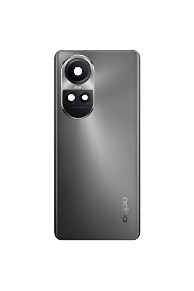 OPPO Капак на батерията за Reno10, Черен (Сребристосив), Сервизен пакет 62103...