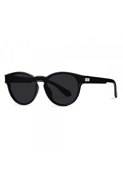 Techsuit Unisex Sunglasses TR7545, Polarized, UV Protection, Black Grey