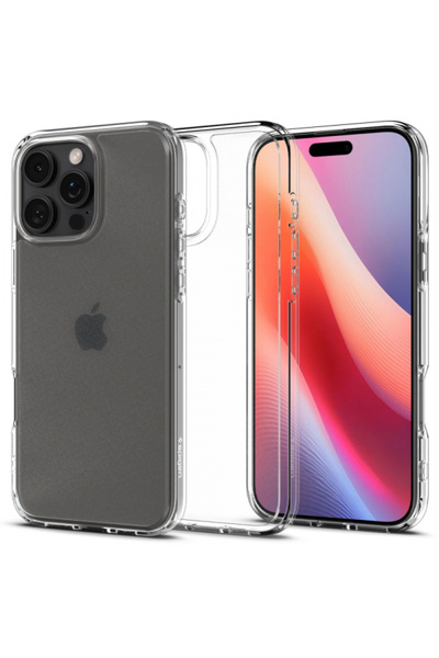 Spigen Калъф за Apple iPhone 16 Pro Max, Spigen, Ultra Hybrid, Сатенен прозра...