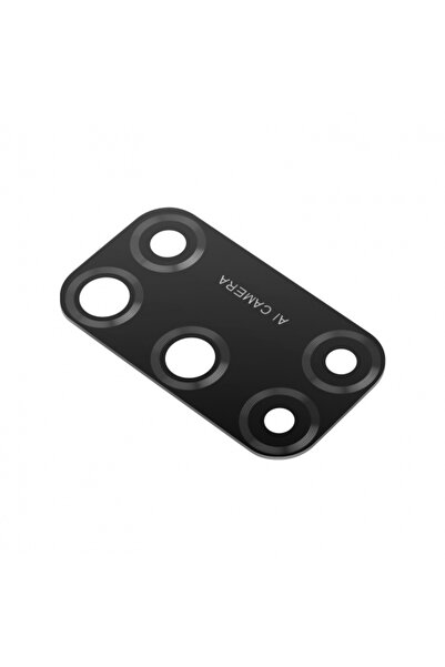 Aftermarket Oppo A52 Rear Camera Glass, Black