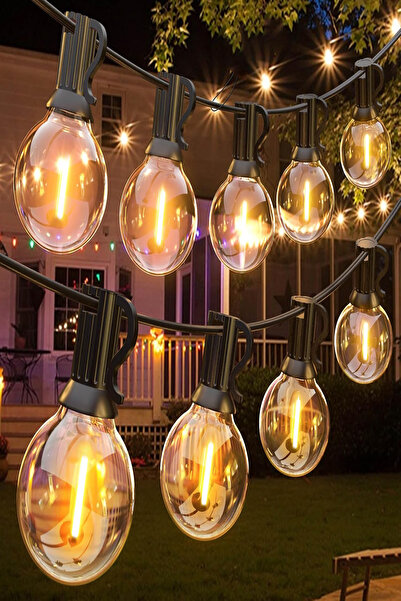 Tor Store 10 Ledli Fişli Eklemeli Led Aydınlatma Kır Bahçesi Çardak Balkon Or...