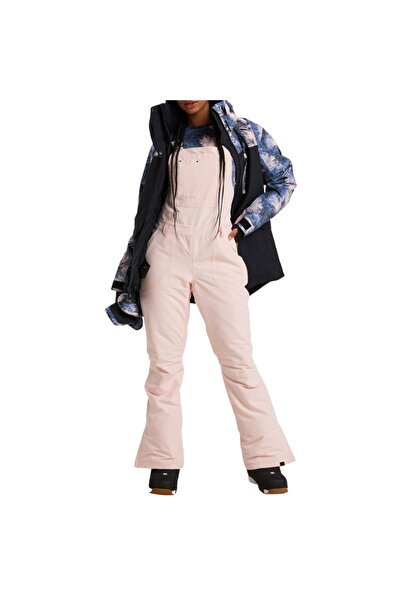 Roxy RIDEOUT W BIB ΠΑΝΤΕΛΟΝΙ ΧΙΟΝΙΟΥ ΡΟΖ ΑΛΑΤΙ