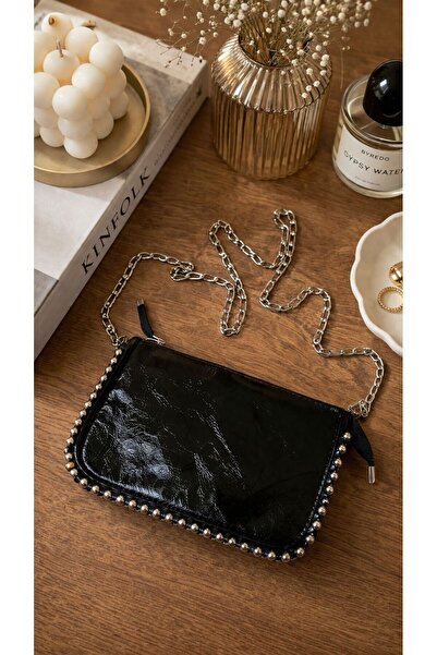 Velora Handbags Zincir Askılı Cüzdan & El & Omuz Çantası