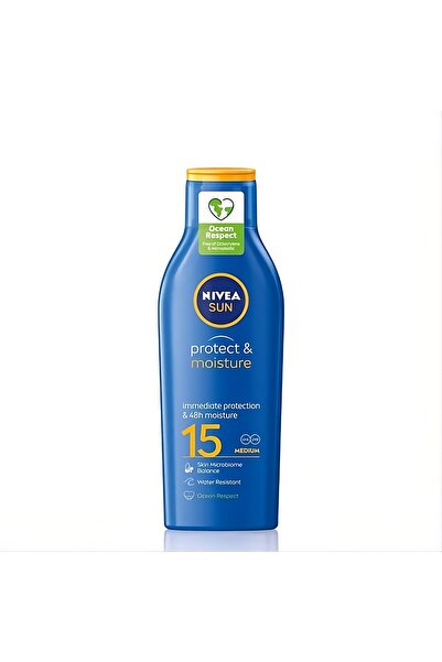 Nivea Sun Αντηλιακή Λοσιόν Προστασίας & Ενυδάτωσης SPF15