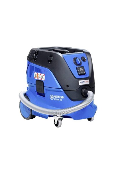 Nilfisk Attix Wet and Dry Vacuum Cleaner, 30 L (Black/Blue)