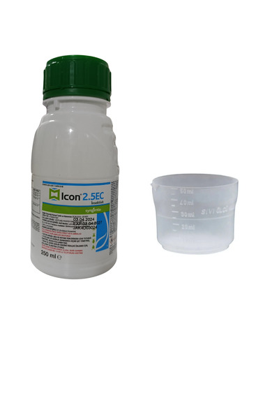 Icon 2.5EC 250ML Hamamböceği Karasinek Tatarcık Pire Vb Haşere İlacı Ölçek He...