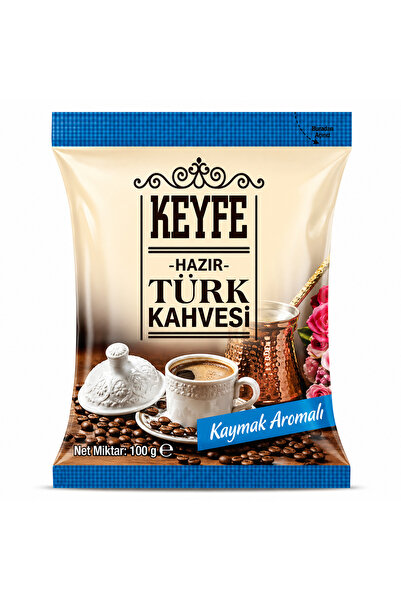 keyfe Turkish Coffee with Kaymak Flavor 100 Gr